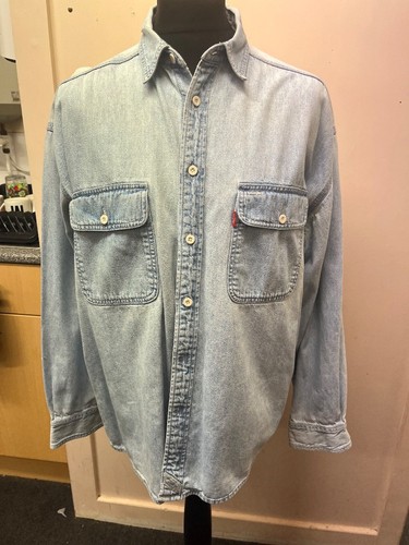 Men levi light blue - blue, denim