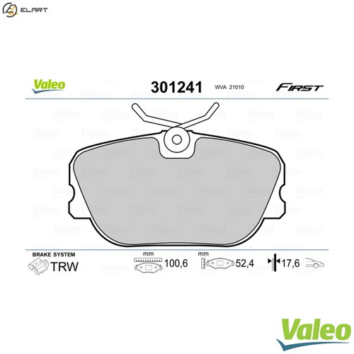 Brake pad set disc - brake,