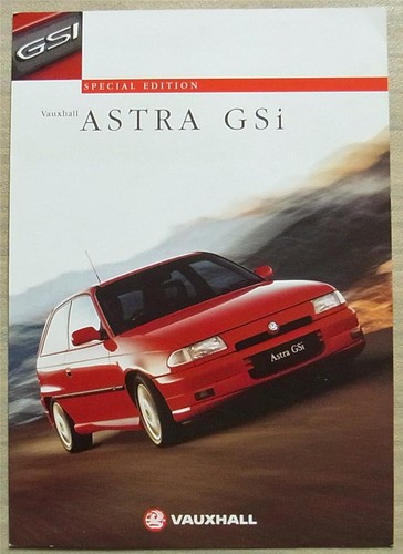 Vauxhall astra gsi special - vauxhall,