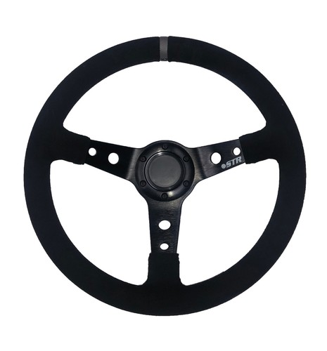 Steering wheel dished with - steering,