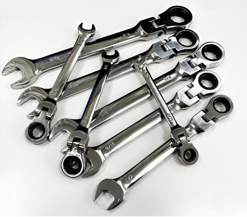 Ratchet spanner set flexi - set,