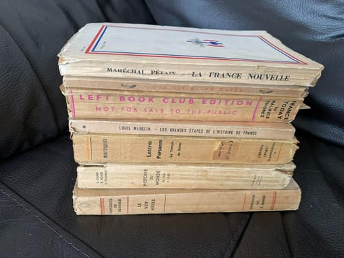Job lot vintage french - vintage,