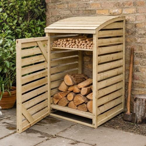 Rowlinson slatted box log - slatted,