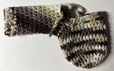 Brown Camouflage Open-ended Willy Warmer. Fun Novelty Gift. Stag Party
