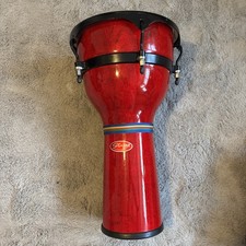 Stagg 12” Red Wooden Djembe