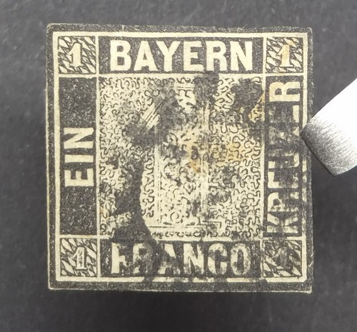 Bayern bavaria 1849 1kr - bayern,