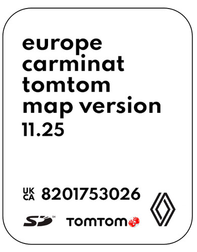 Renault carminat v11 sat - v11.25,