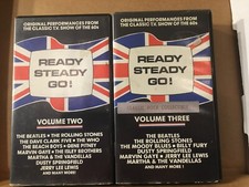 Ready Steady Go! - 2 VHS Lot (Volume 2 & 3)