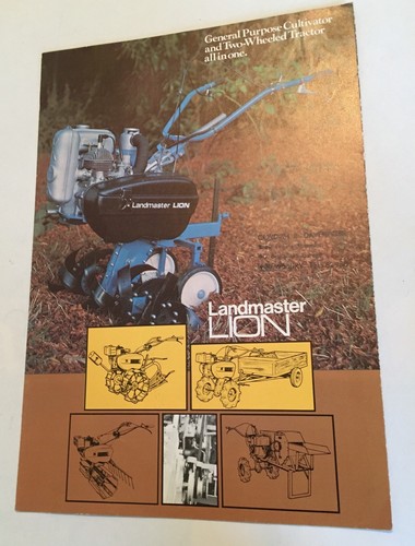 Landmaster lion rotavator - landmaster,