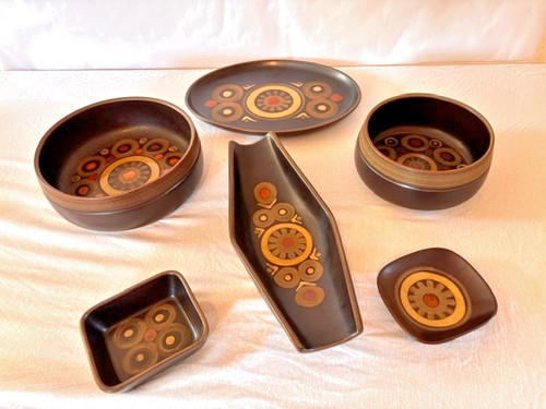Vintage 1970 denby arabesque - vintage,