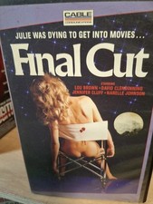 RARE VHS TAPE FINAL CUT PRE