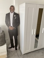 Idris Elba Life Sized Cardboard Cut-out. BARGAIN! FREE POSTAGE