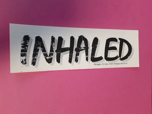 Vintage inhaled occupant - inhaled,