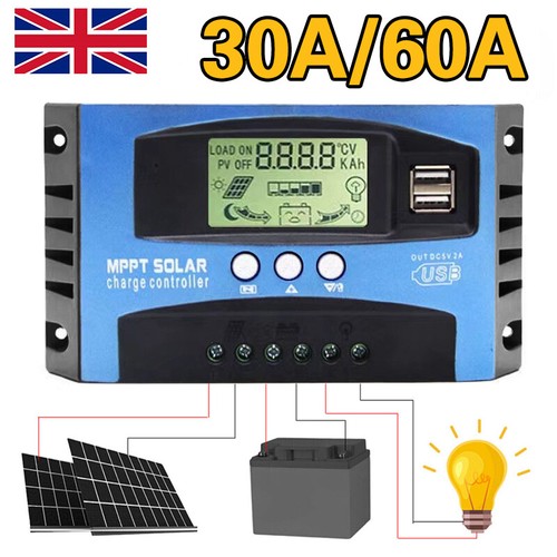 Mppt pwm 100a - 30/60/100a, solar