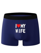 Mens Novelty I Love My Wife