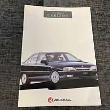 VAUXHALL CARLTON inc GSi 300 24v UK MARKET CAR SALES BROCHURE FEBRUARY 1991
