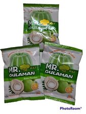 Pack of 3 Mr Gulaman Buko Coconut Pandan Powder Unflavoured 25x3g