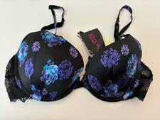 Bnwt La Senza Push Up Silk Lace Bra 32DD 34B 34D 36A 38B 38DD