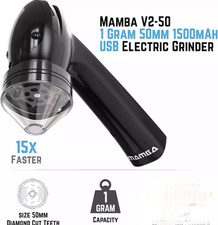 Mamba Electric Grinder for Spice, Herb & Pepper Kitchen Grinding 1g Req 2 X AA