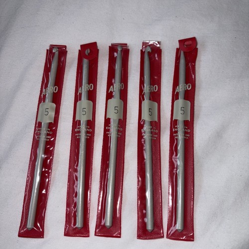 Vintage aero crochet hooks - vintage,