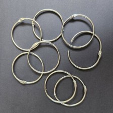 Fake Nail Display Ring Metal Wheel Nail Art Fan Polish Practice Sample Nails Gel