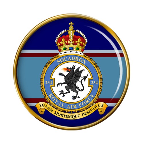 234 squadron raf pin badge - raf,
