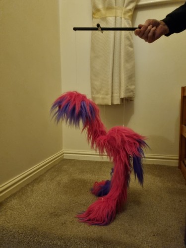 Vintage fluffy goonie bird - vintage,