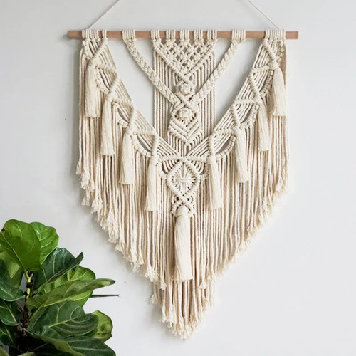 Macrame wall hanging - hanging, chic