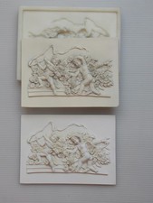 Silicone Rubber Mould Cherubs Plaques Decorative Wall - Frame Mouldings