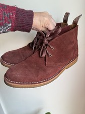 R M Williams Tobacco Suede Dessert Boots Size 11