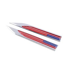 3D Blade American Flag Sticker