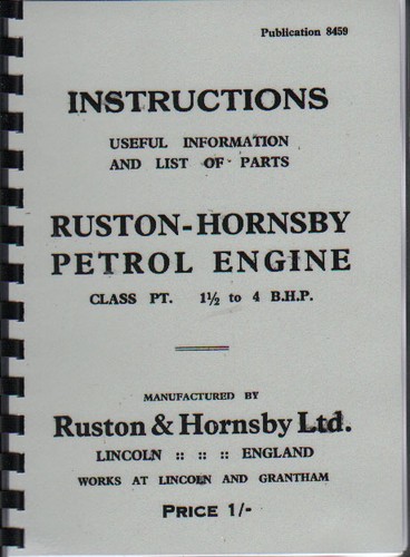 Ruston hornsby class petrol - class,