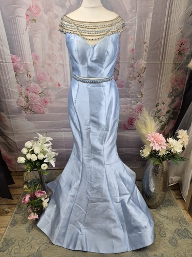 Sherri hill light - blue, 2