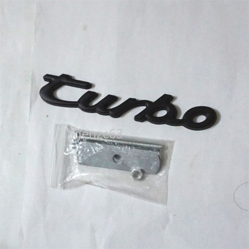 Black matte turbo metal - 1x,