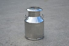 NEW stainless steel milk churn milkchurn milking pot 30L churn - FREE POSTAGE
