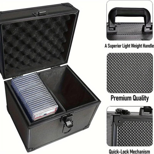 Graded card storage case - card,