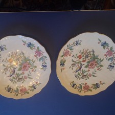 2x AYNSLEY "Pembroke" plates
