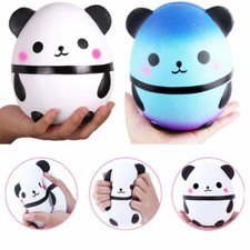 Jumbo Squishys Kawaii Galaxy Panda Egg Soft Slow Rising Stretchy Squeeze Toys