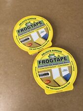 2X Frog Tape Yellow - Delicate Surfaces - 24mm Painter's Masking Tape New