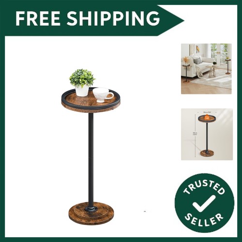 Elegant round side table - table, in