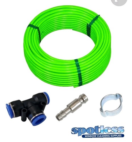 Flexi green pvc pole - green,