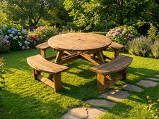 Meadow Round Picnic Table