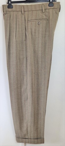Men 1950s fawn pinstripe - men's,