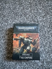 Warhammer 40k Tau Empire Codex Data Cards Games Workshop