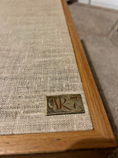 Vintage Acoustic Research AR-7 Speakers – Matching Pair. Original Grilles/Badge