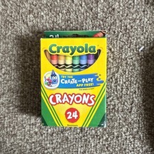 4 Brand NEW Packs Of Crayola Crayons 24 Pack Non Toxic Colourful Crayons