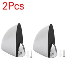 2/4Pcs Polished Chrome Glass