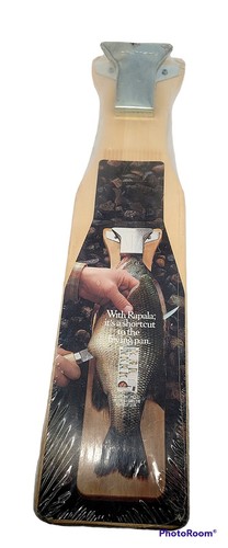 New vtg normark wooden - vtg, fish
