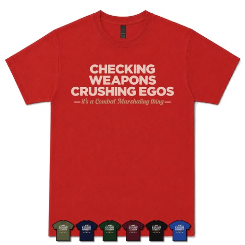 Checking weapons crushing - checking,