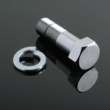 KAWASAKI H1 500 H1 1969-76. NEW RIGHT FOOT REST SCREW